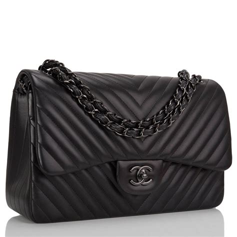 2017 so black chanel|black chanel jumbo flap bag.